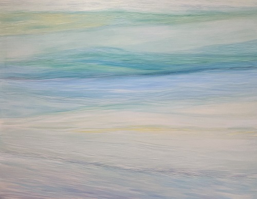 물결이_되고_2026_캔버스에_아크릴화_130.3x162cm