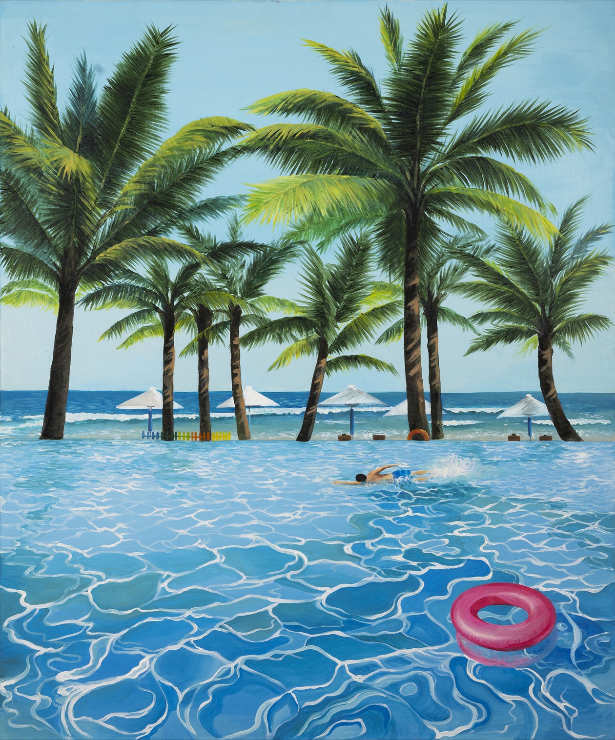 이주희, 바캉스Ⅰ, 2019, 캔버스에 유화, 116.8 x 91cm